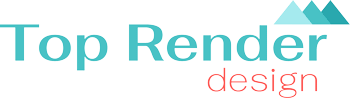 Top Render Design - Logo